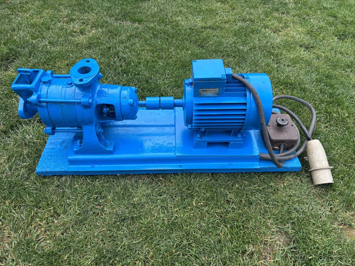 Samonasavacie 2 turbínové čerpadlo s el. motorom 2,2 kW.