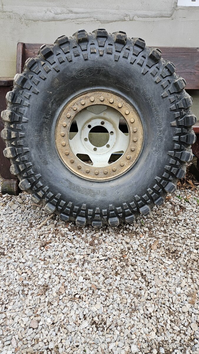 Predám rezervu na offroad 38x12,50-15 LT