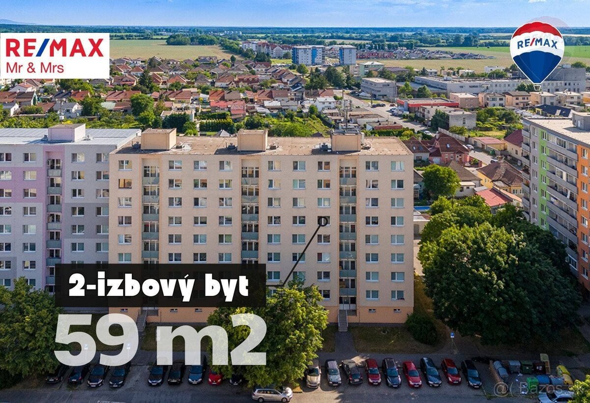 Na predaj 2-izbový byt v Malackách