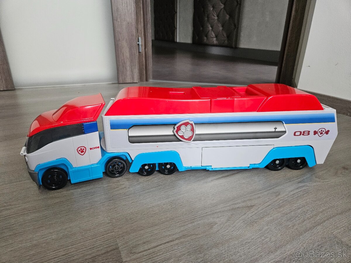 Paw patrol veža, auta, kamion
