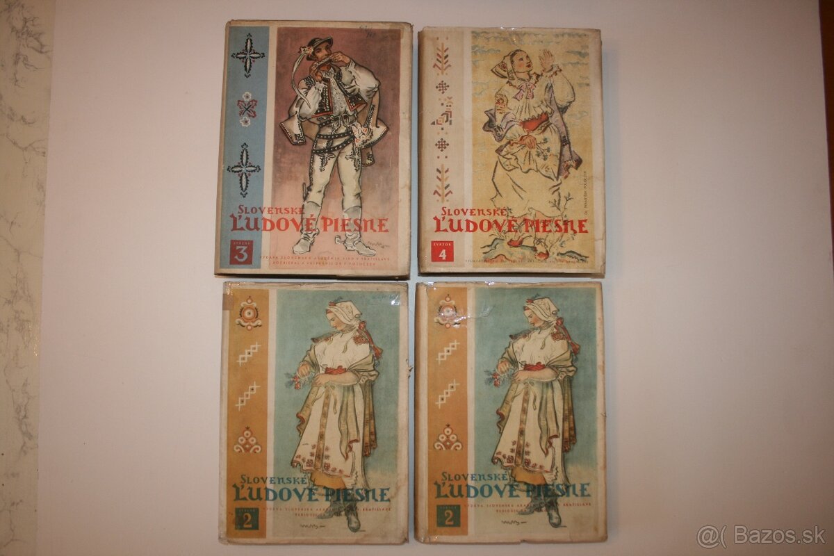 SLOVENSKÉ ĽUDOVÉ PIESNE II.-IV.