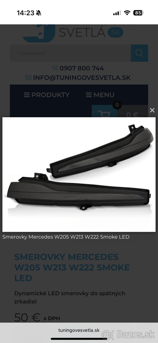 Mercedes w205 smerovky