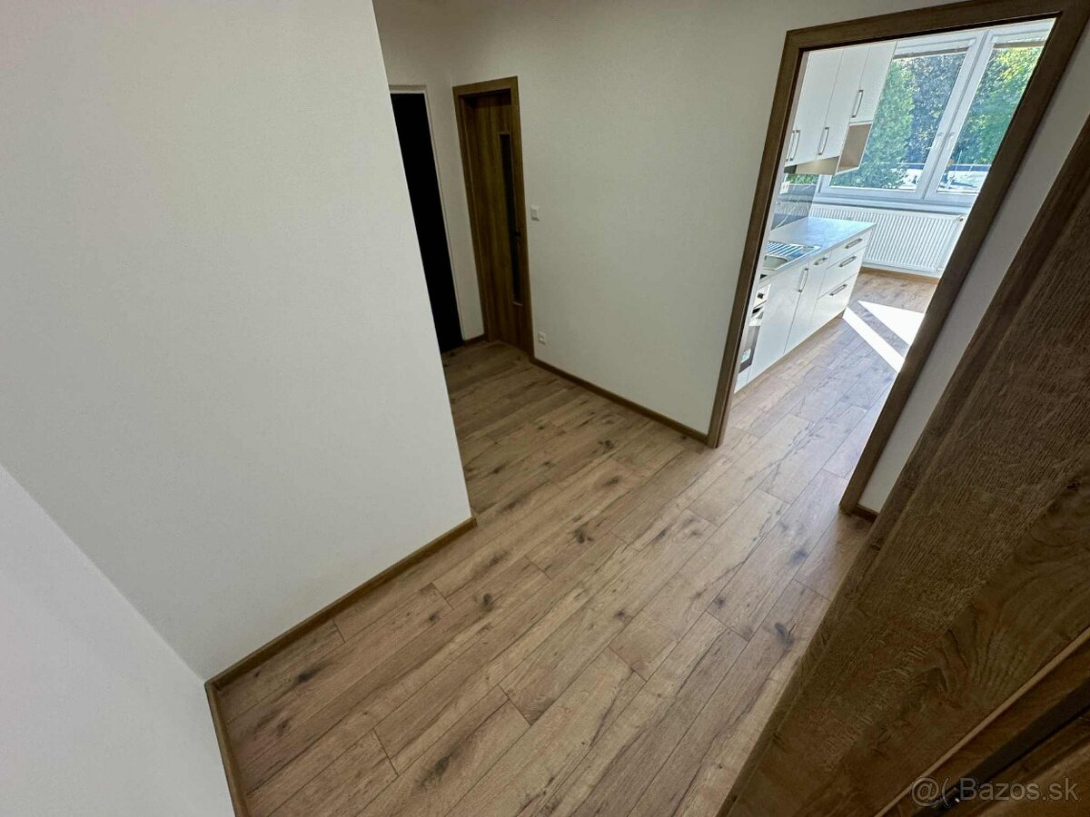 2 izbový byt ul M. Gorkého prerobený na 3 izb. 64 m2