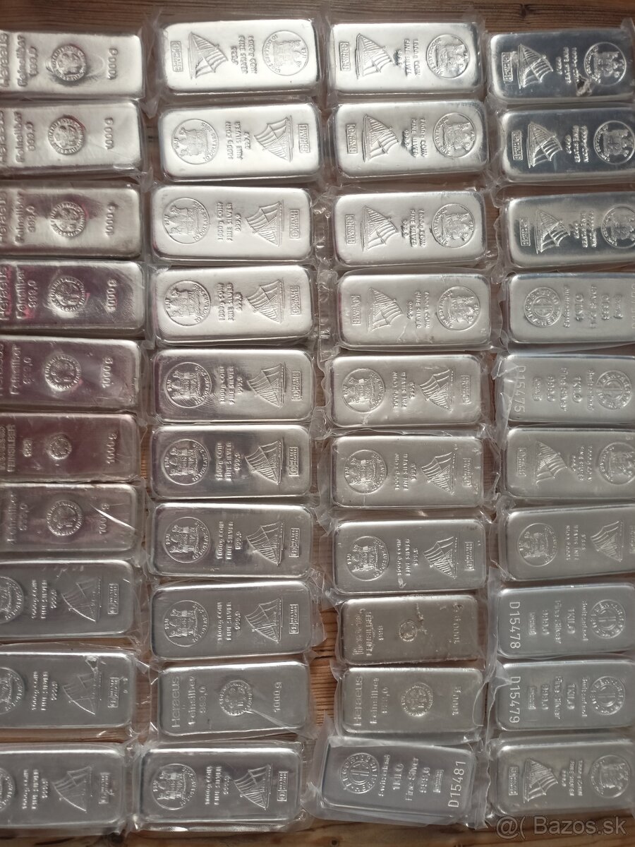 Predam investicne striebro kg