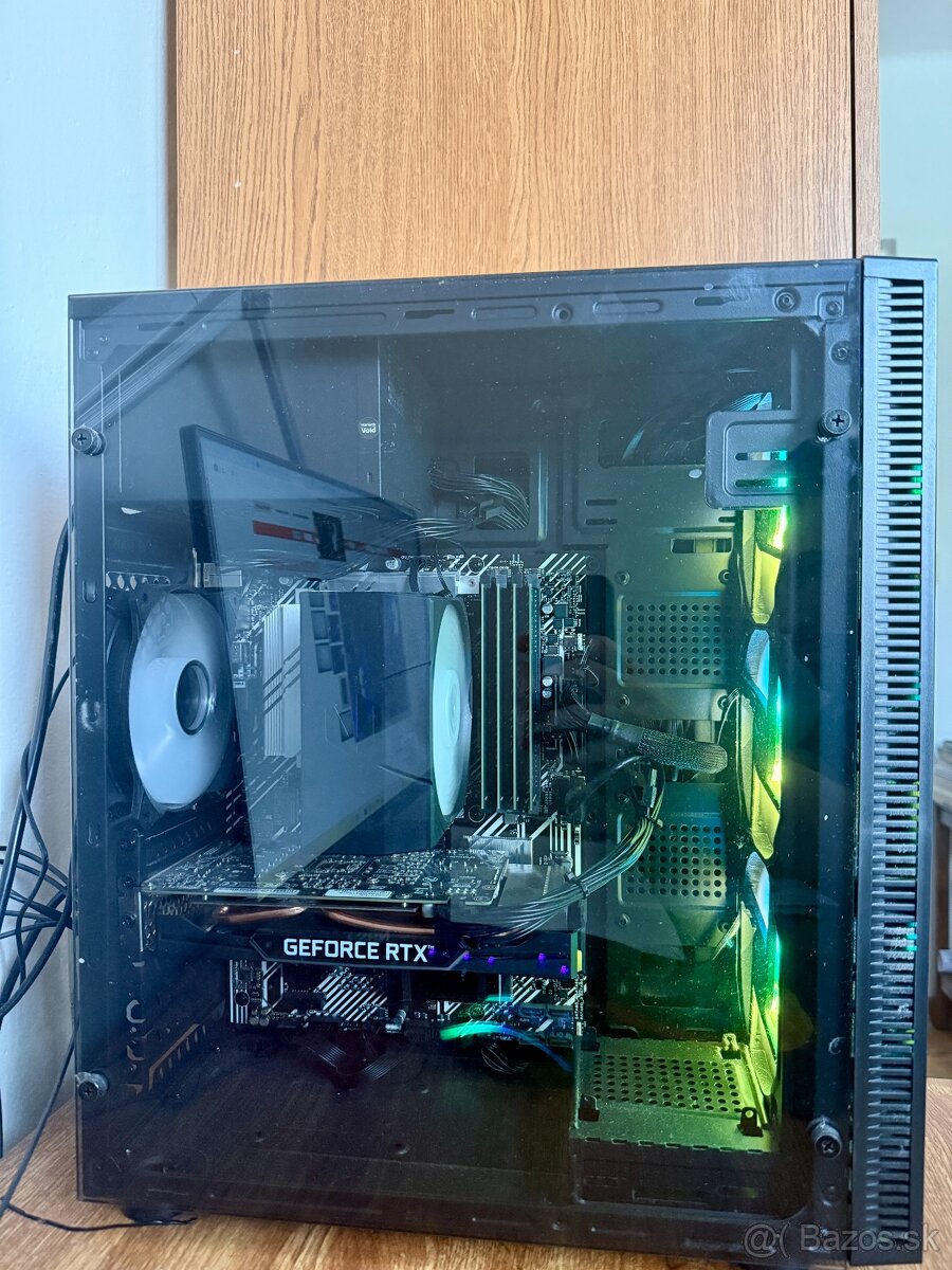 Počítač Intel i5-10600KF/RTX 2060 6GB/32GB RAM/1TB Nvme/650W