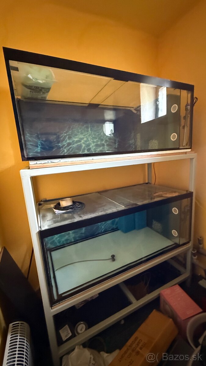 Predám dve 400 L akváriá