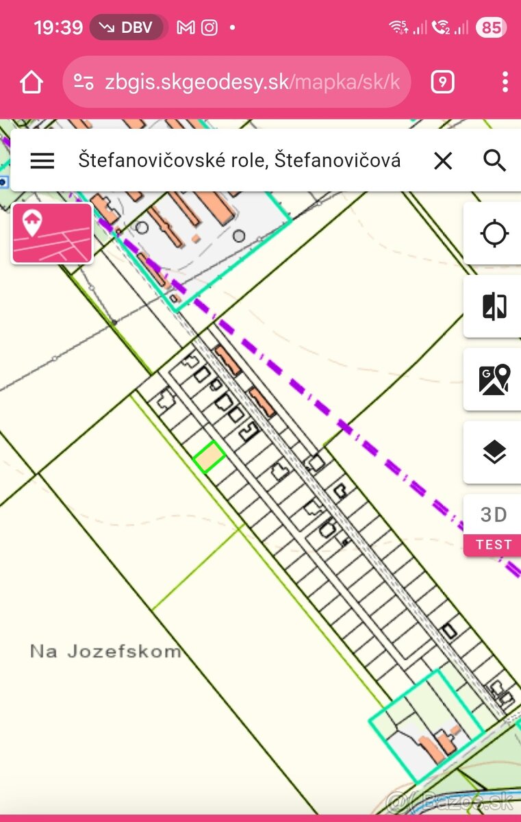 Predám pozemok na výstavbu