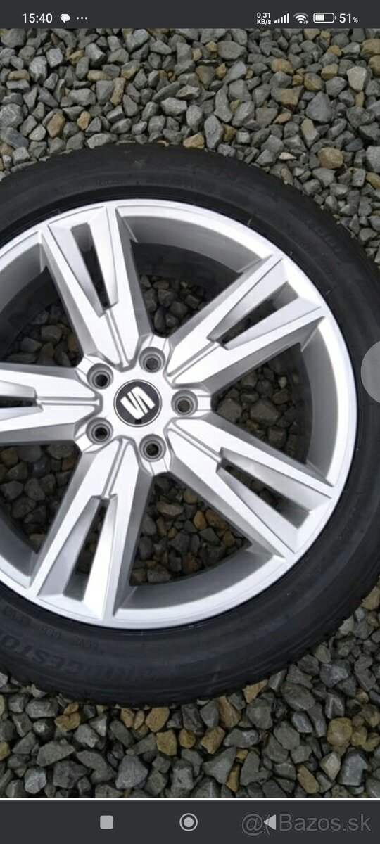 Ale disky originál R18 5x112 ET35 WV,SEAT,ŠKODA