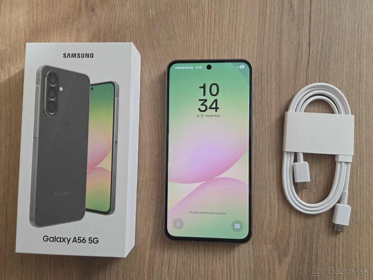 Samsung Galaxy A56 5G 8GB/128gb, cierny, top , zaruka