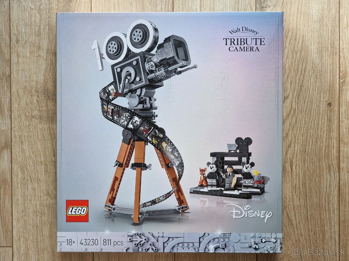 Lego Disney 43230 Kamera na počesť Walta Disneyho