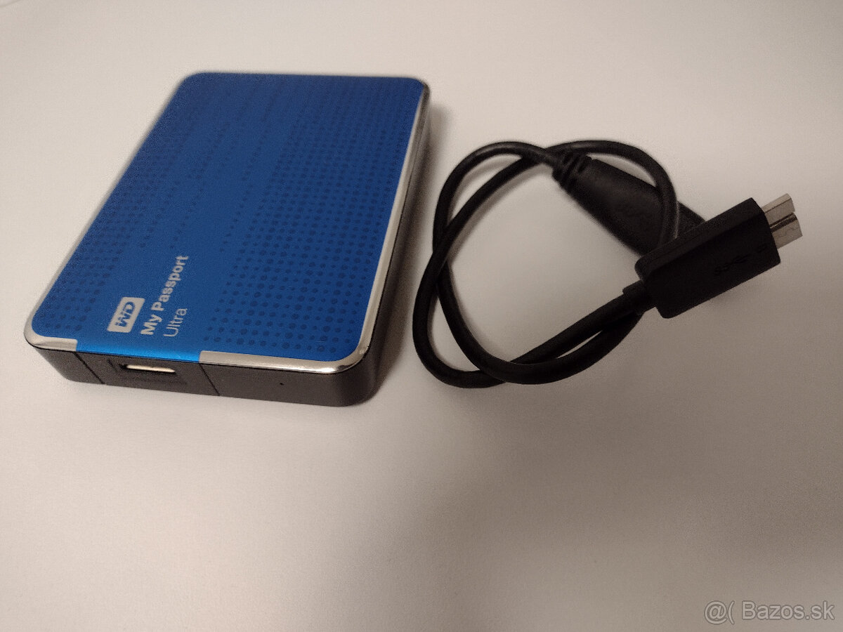 Externý disk WD Passport Ultra 2TB