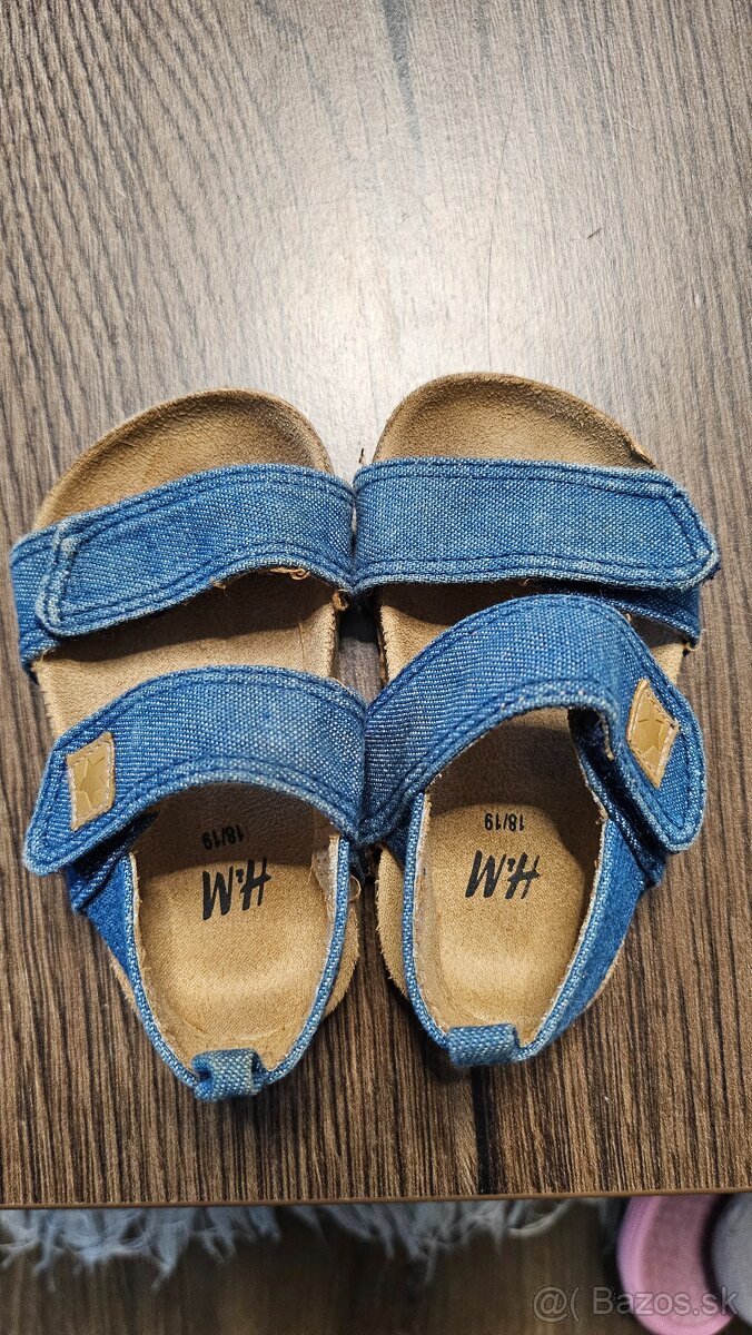 Detské sandálky