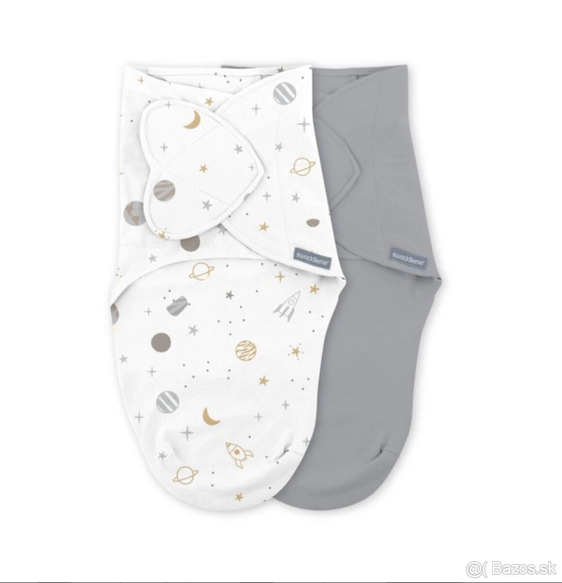 Zavinovačka SwaddleMe sivá 2 ks