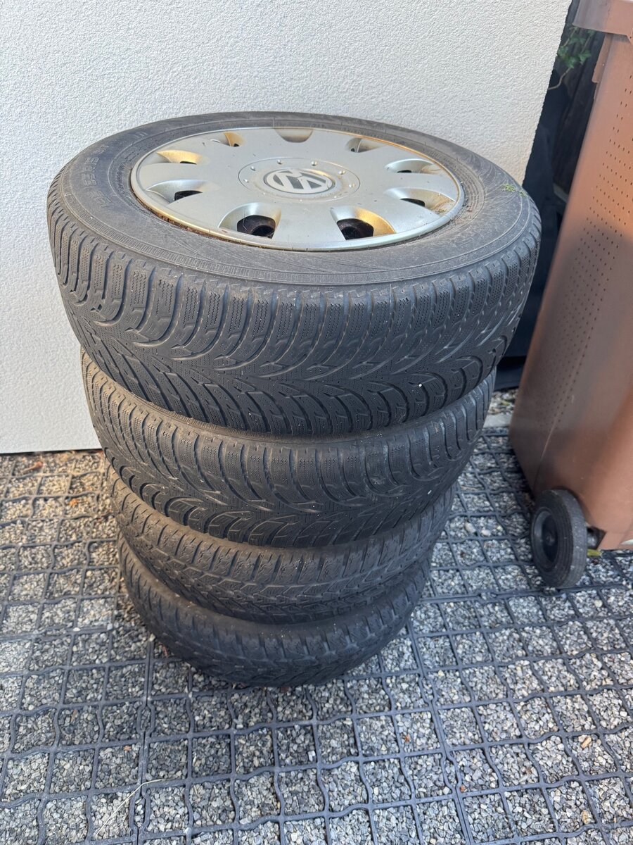 Plechové disky zimná sada R15 195/65