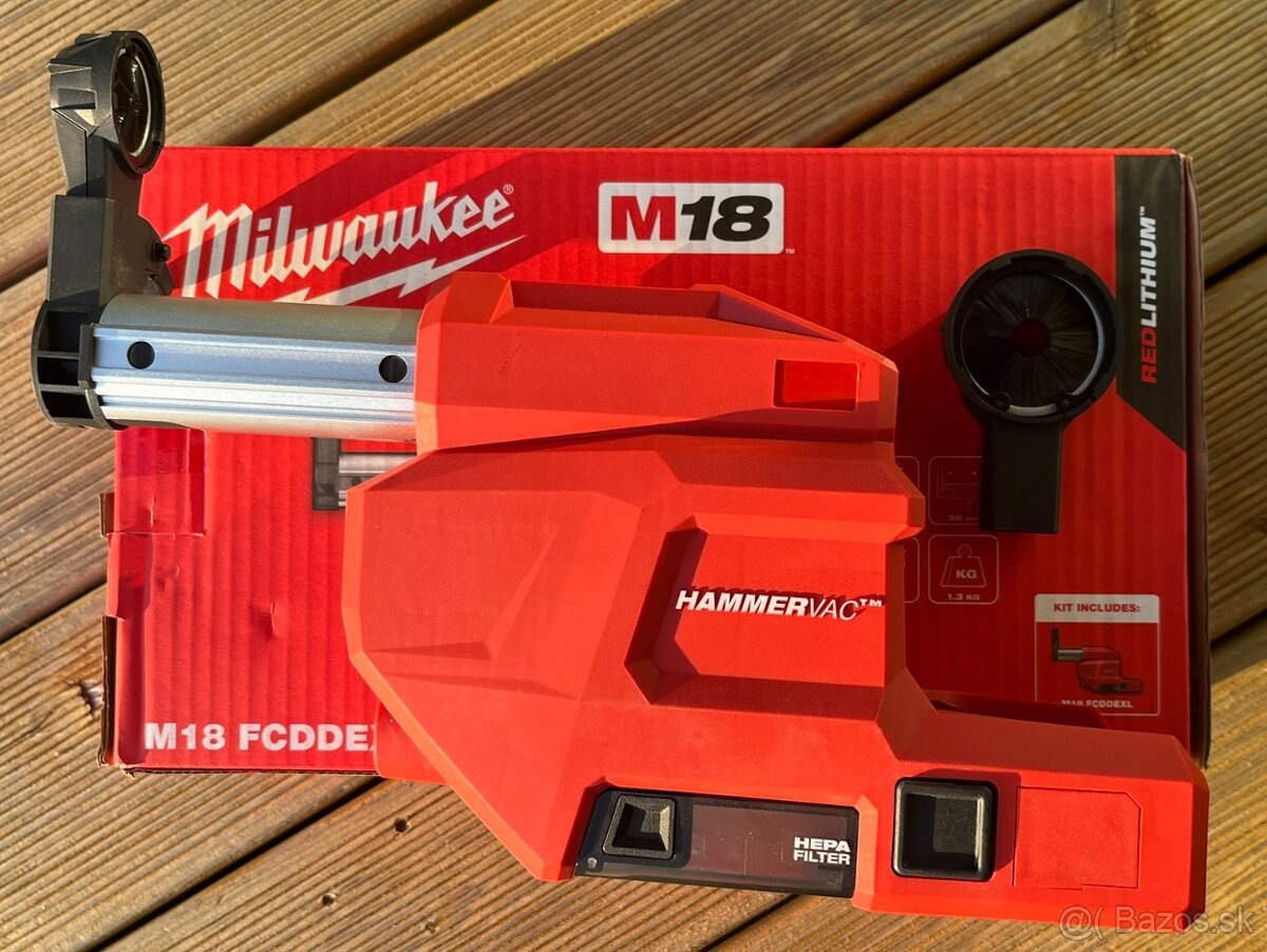 Milwaukee kompaktný vysávač pre kladivá