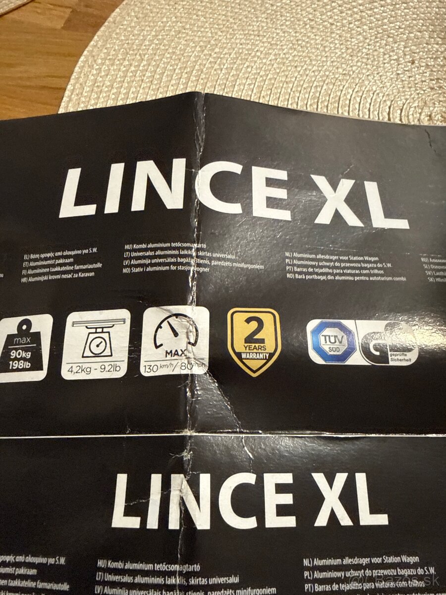 Priecniky Menabo Lince XL