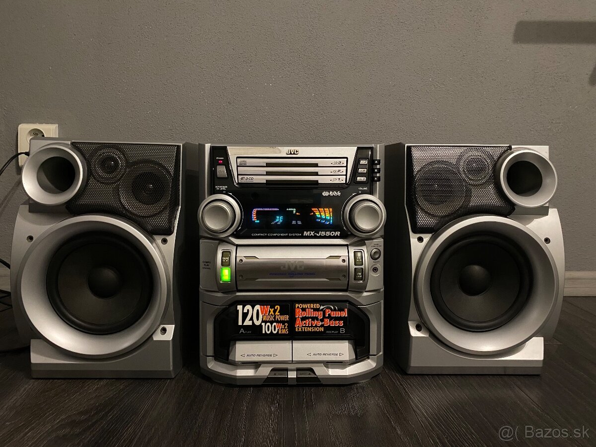 Predám hifi vežu JVC MX-J550R