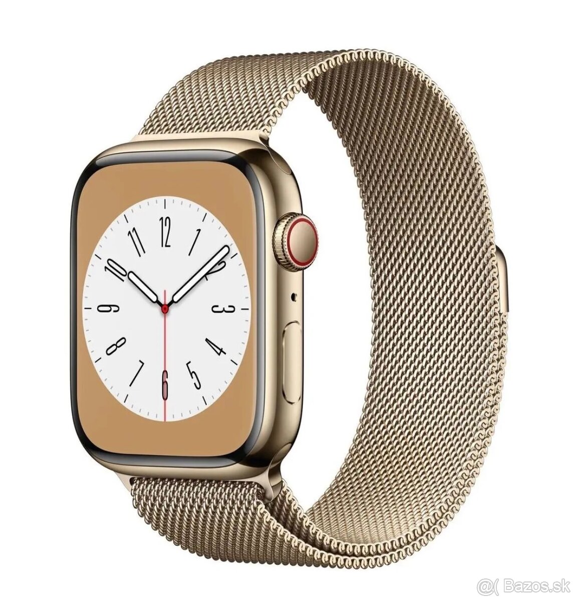 Apple Watch Series 8, Cellular, 45mm, Gold Stainless Steel