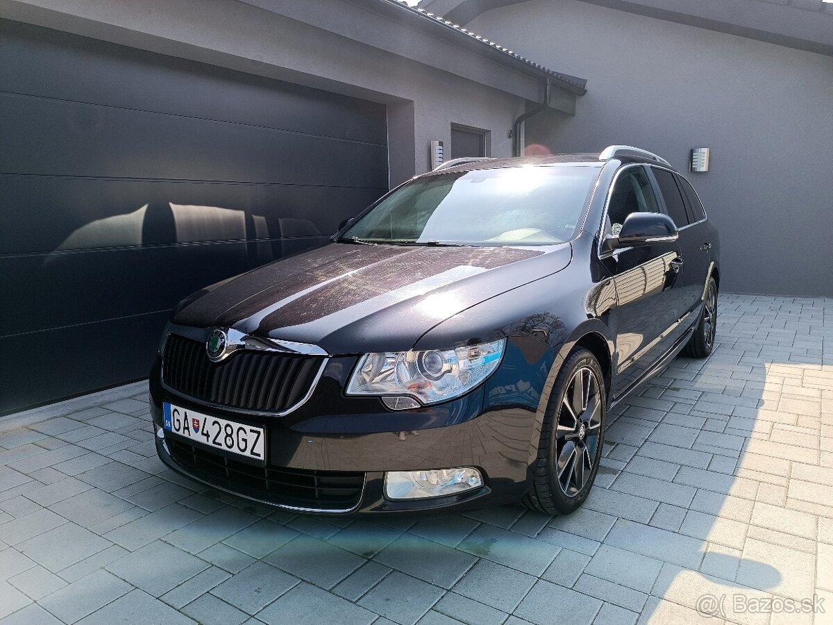 ŠKODA SUPERB KOMBI 2.0TDI 125kw DSG 2013 PLNÁ VÝBAVA