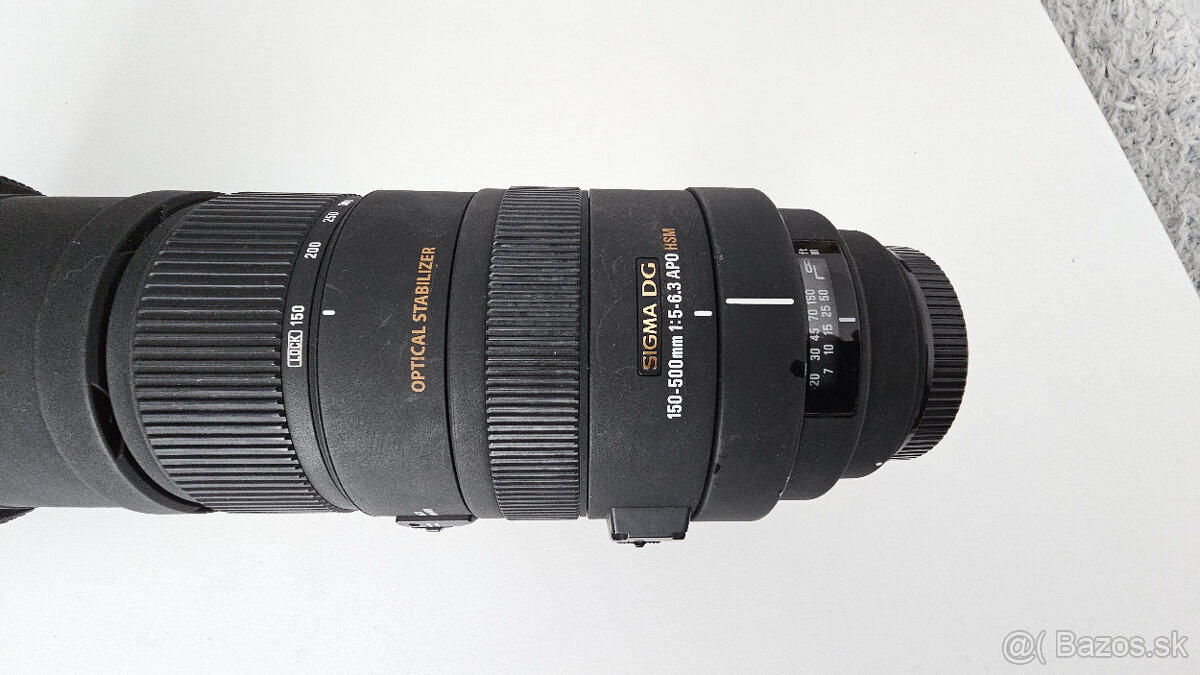 Sigma 150-500 pre Canon