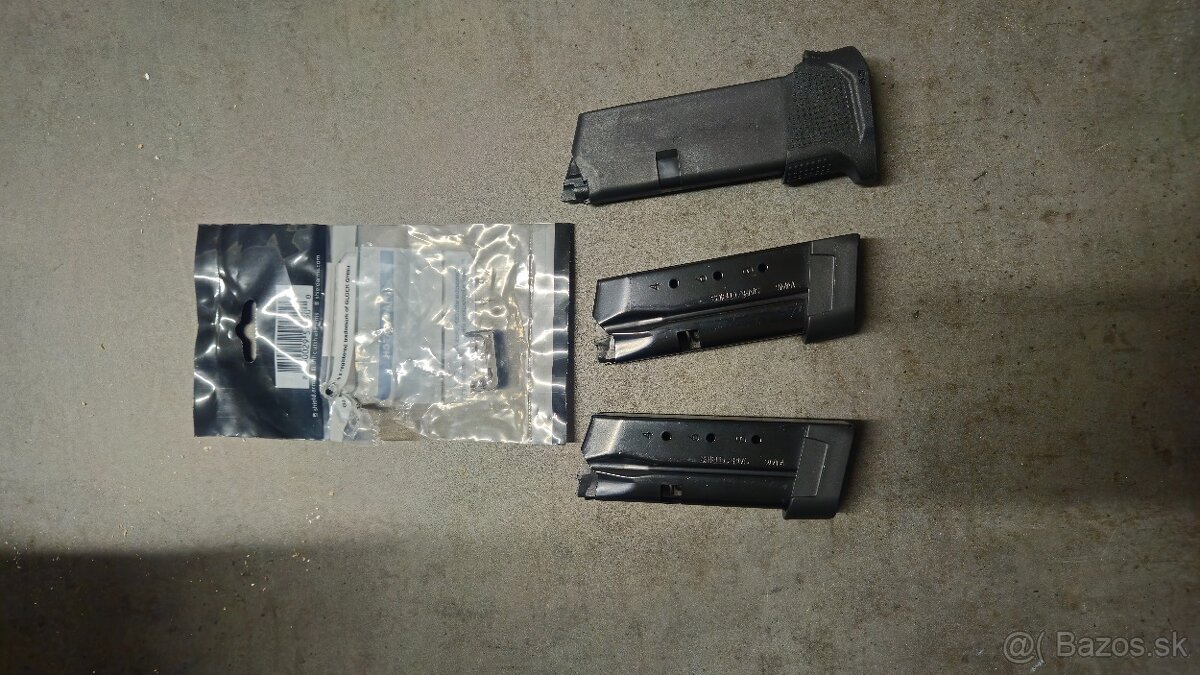 Predám zásobník Glock 43 9 LUGER