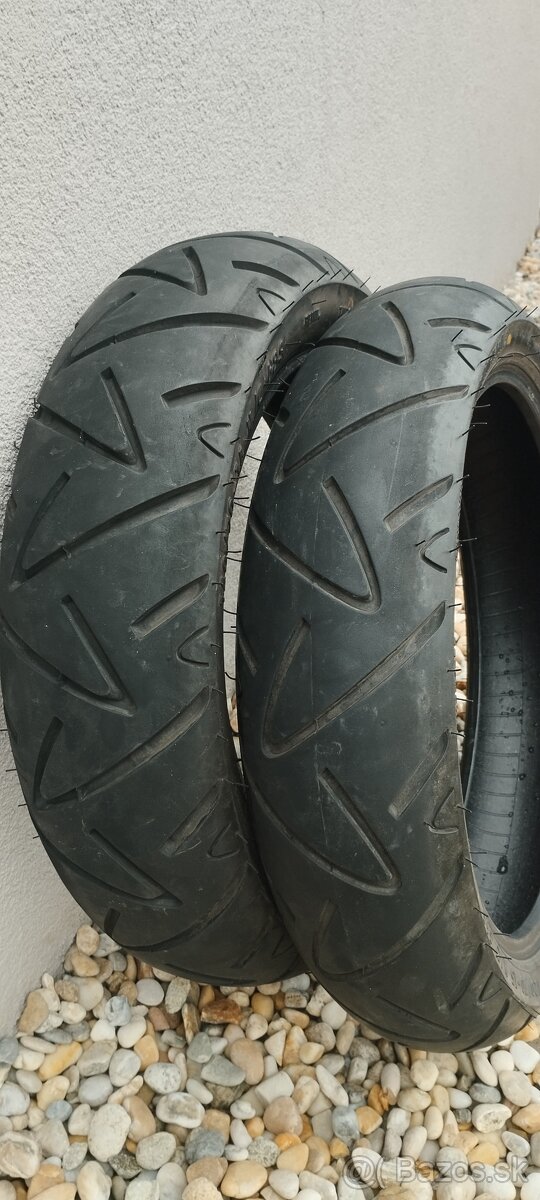 Predám pneumatiky na skúter 120/70 R15 a 140/70 R 14