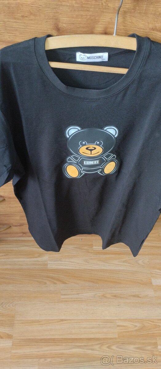 Nové unisex tričká XXL (Moschino a Burberry)