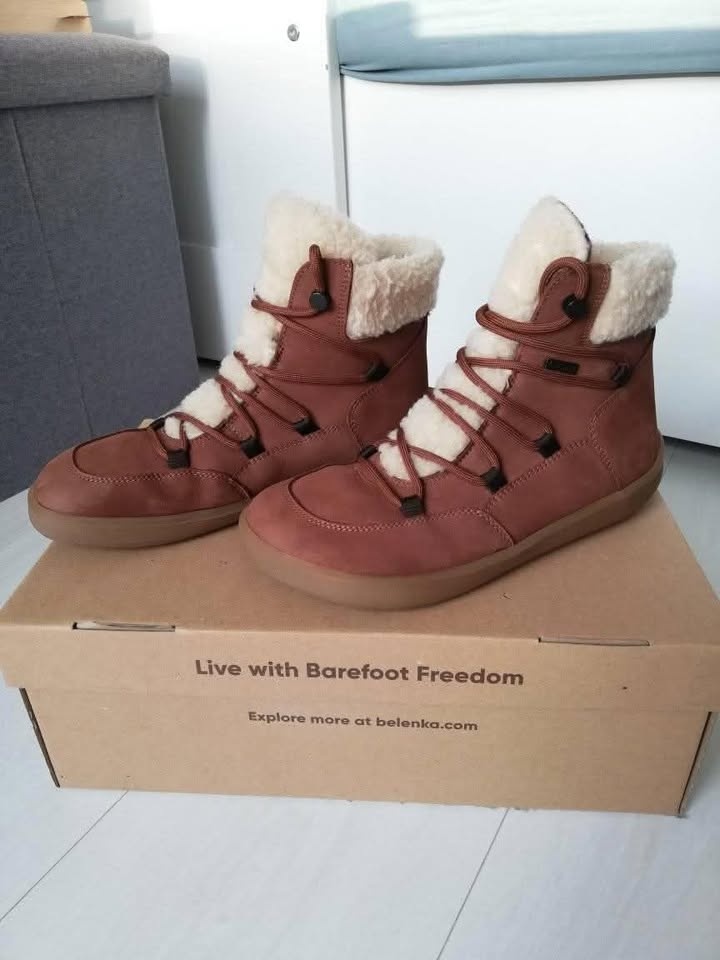 Barefoot topánky zimné