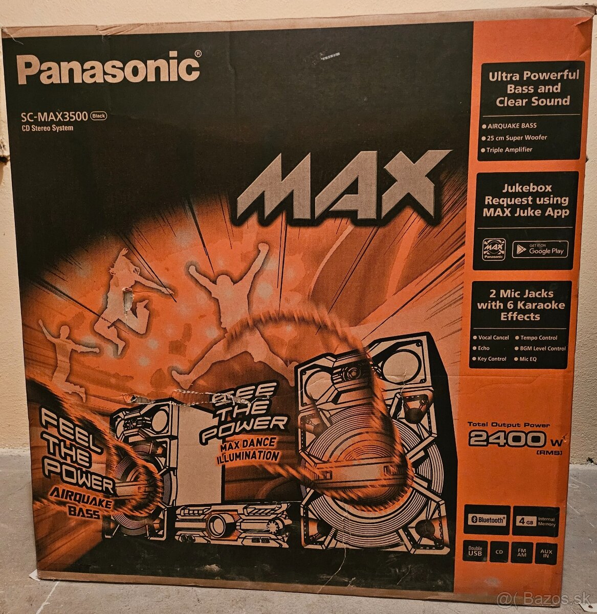 Predám HiFi zn. PANASONICK MAX SC3500