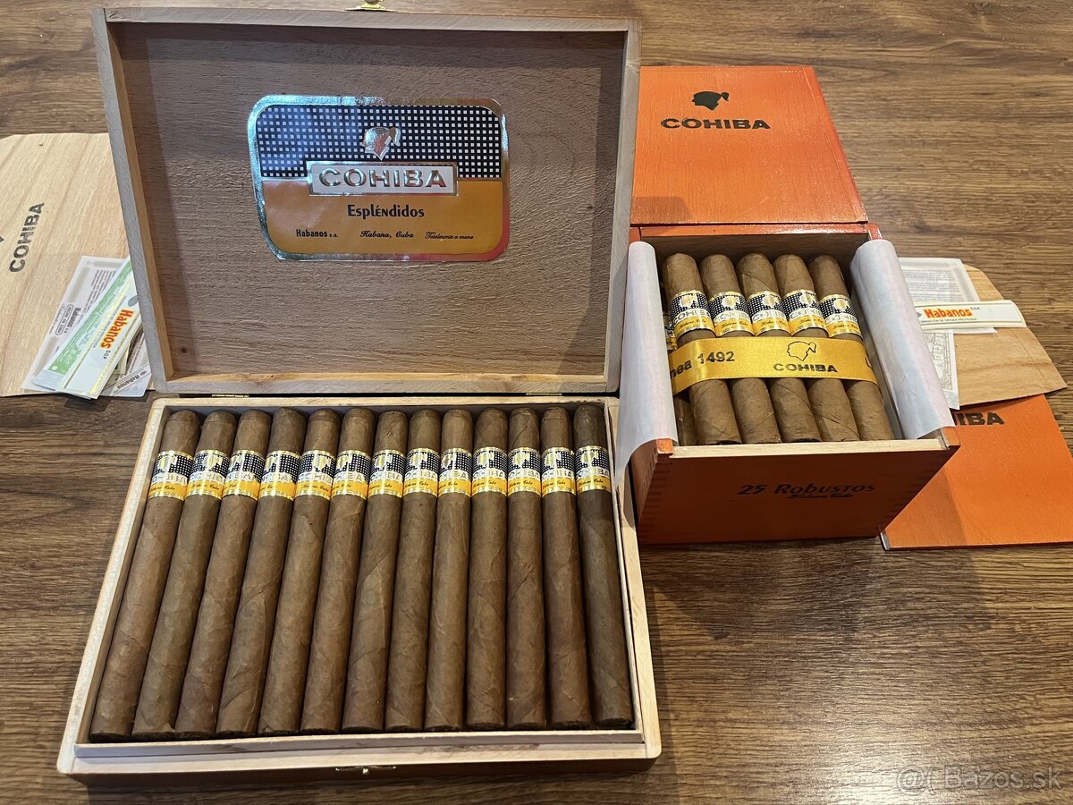 Cigary Cohiba kubánske