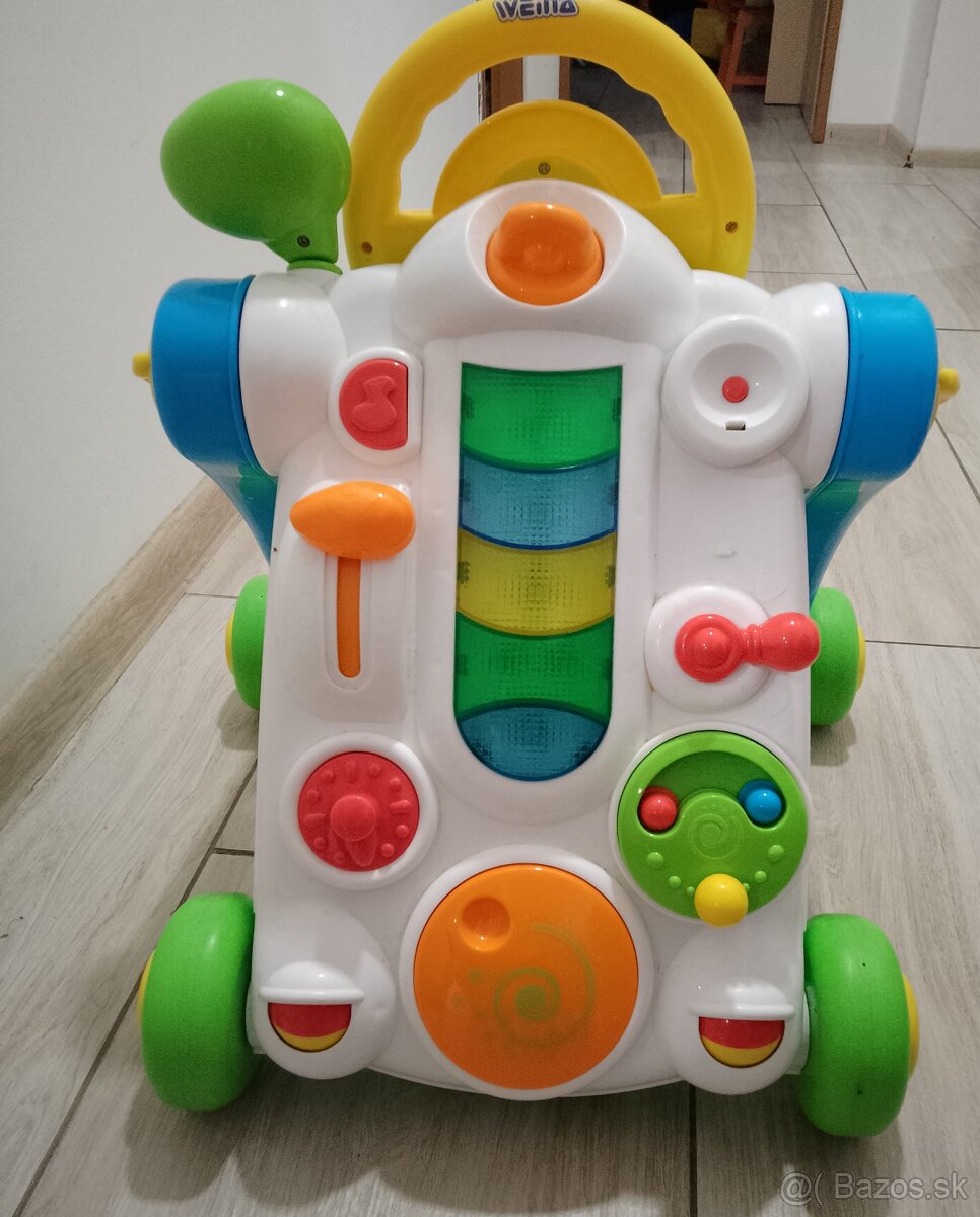 Interaktívne chodítko so zvukovými efektami