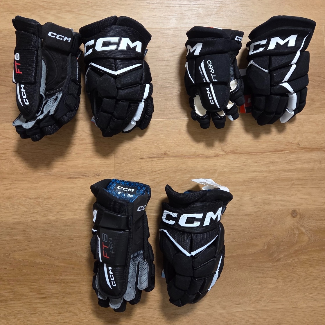 Nové hokejové rukavice CCM Jetspeed Tacks profi úrovni