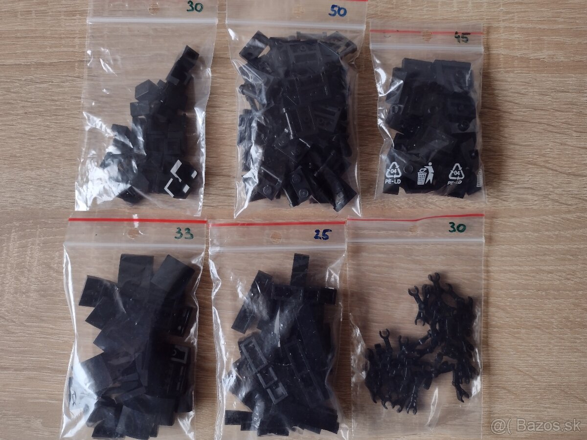 Lego diely v baleniach po 2€
