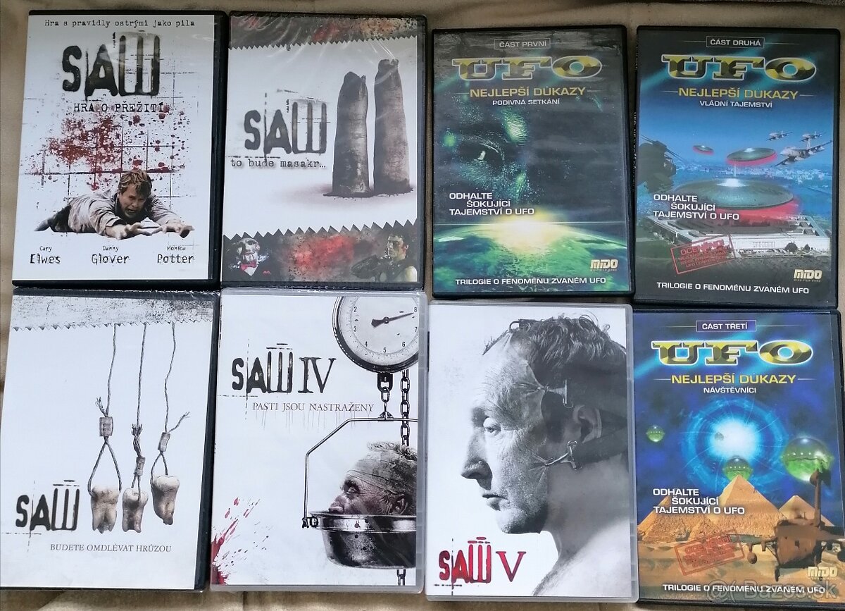 Dvd kolekcia saw