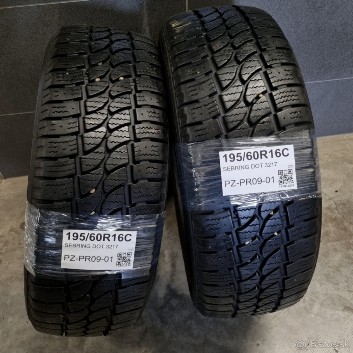 Zimné dodávkové pneumatiky 195/60 R16C SEBRING