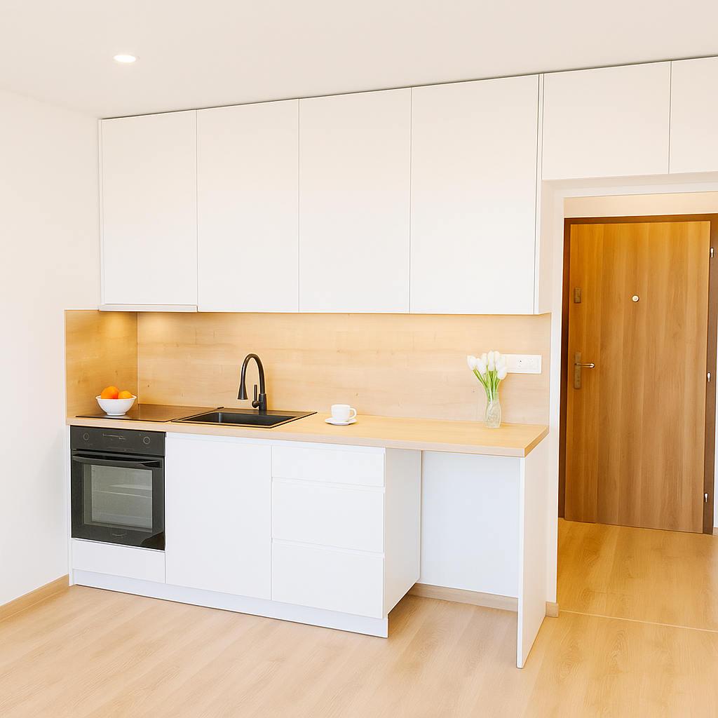 Na prenájom kompletne zrekonštruovaná garsónka na Nábrežnej