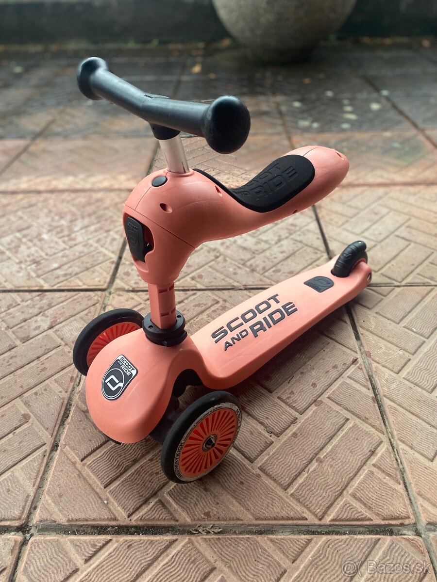 Detská kolobežka alebo odrážadlo