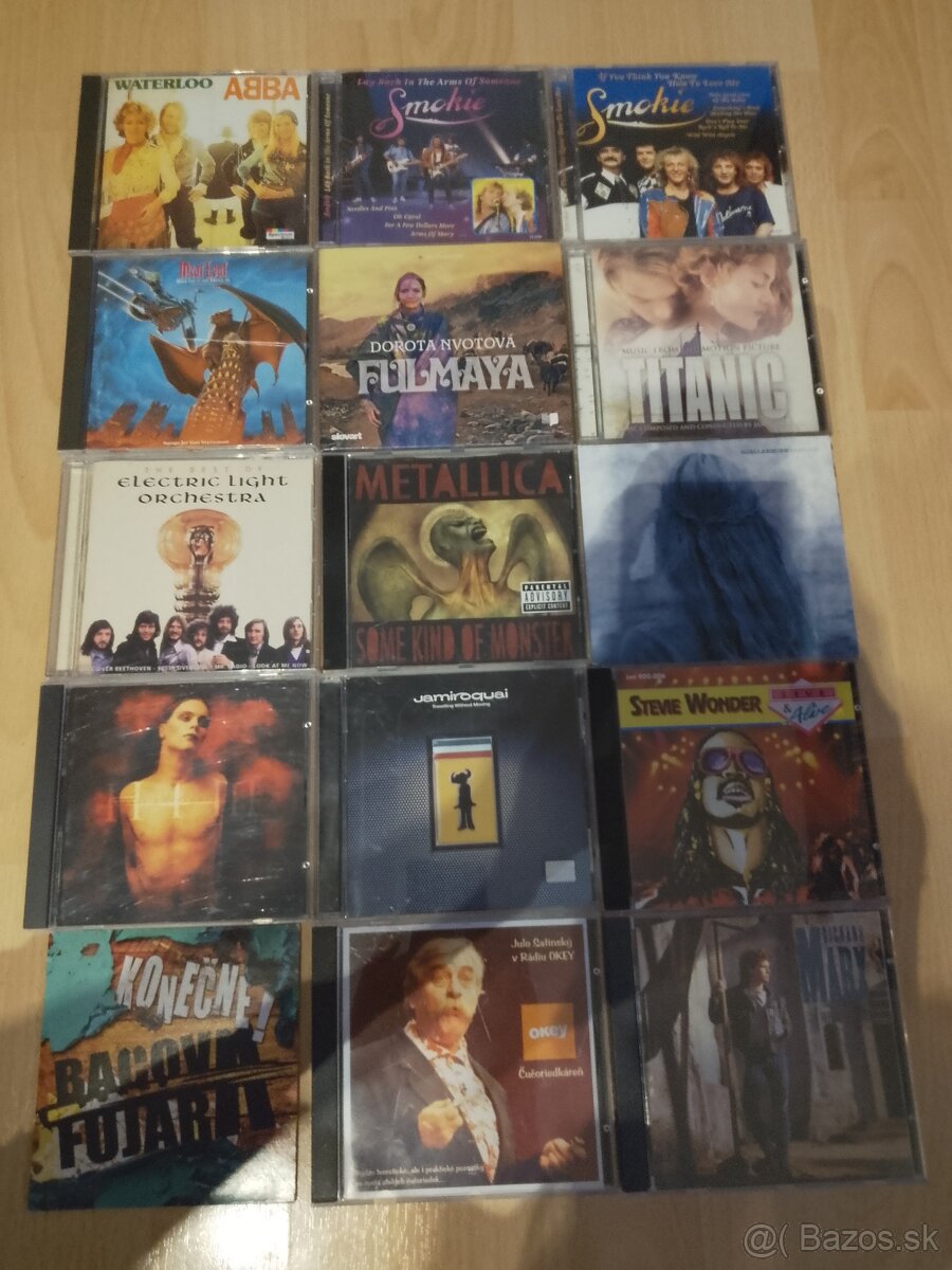 Predám CD-Abba,Žbirka....