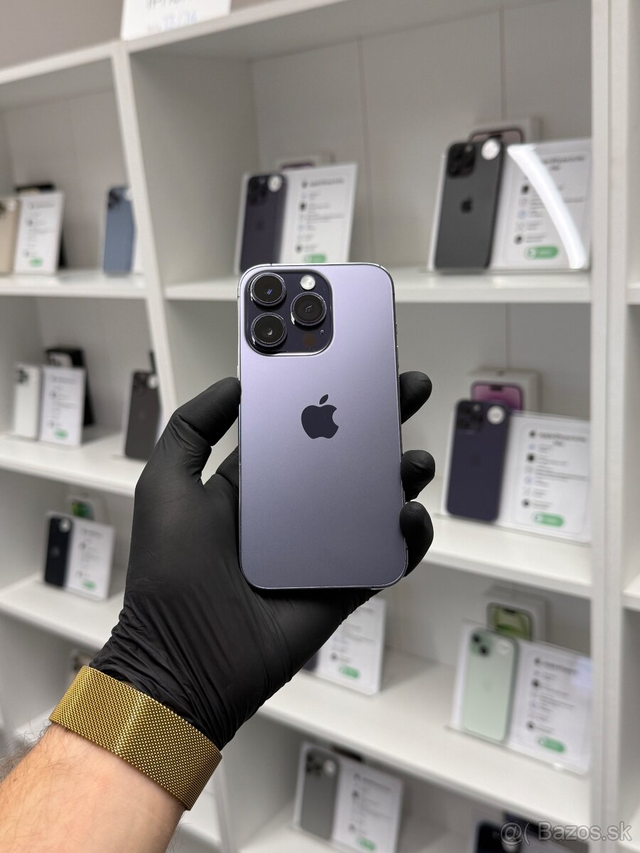 ZÁRUKA 2 ROKY / Apple iPhone 14 Pro 512GB Deep Purple, 100