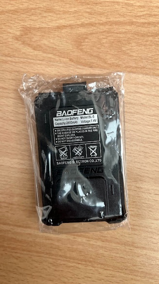 Batéria pre Baofeng UV-5R, 2800 mAh