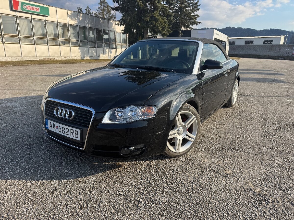 Audi A4 cabrio Sline