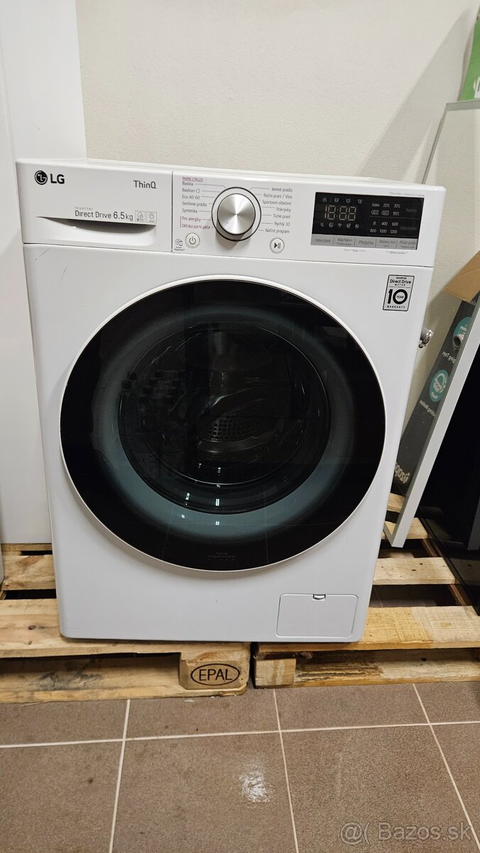 Slim práčka LG Direct Drive 6,5kg