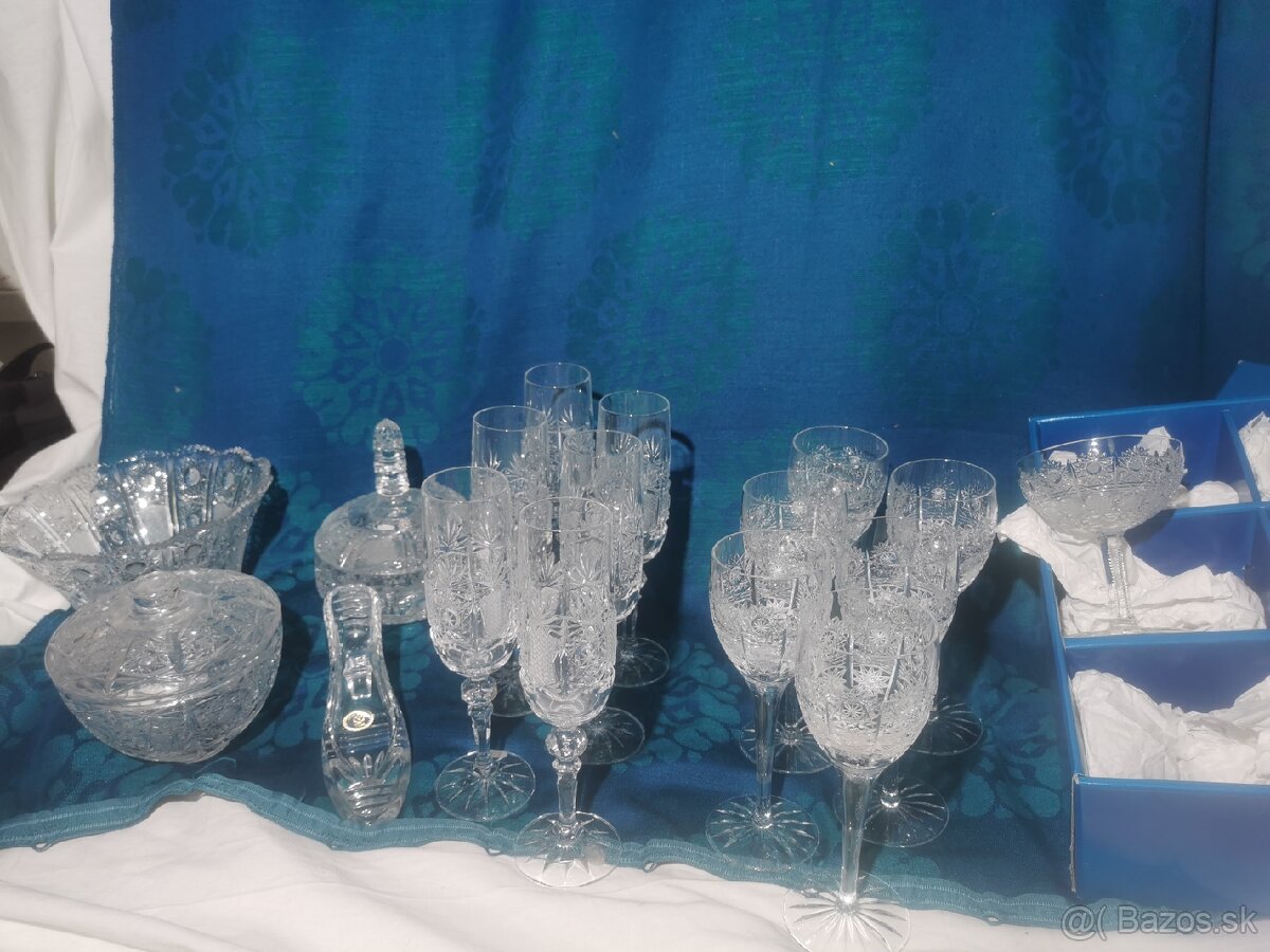 Krištáľ, brúsený krištáľ