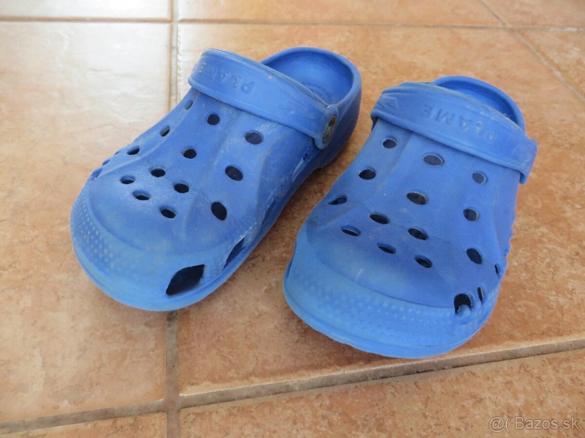 Modré kroksy - veľ. 25/26