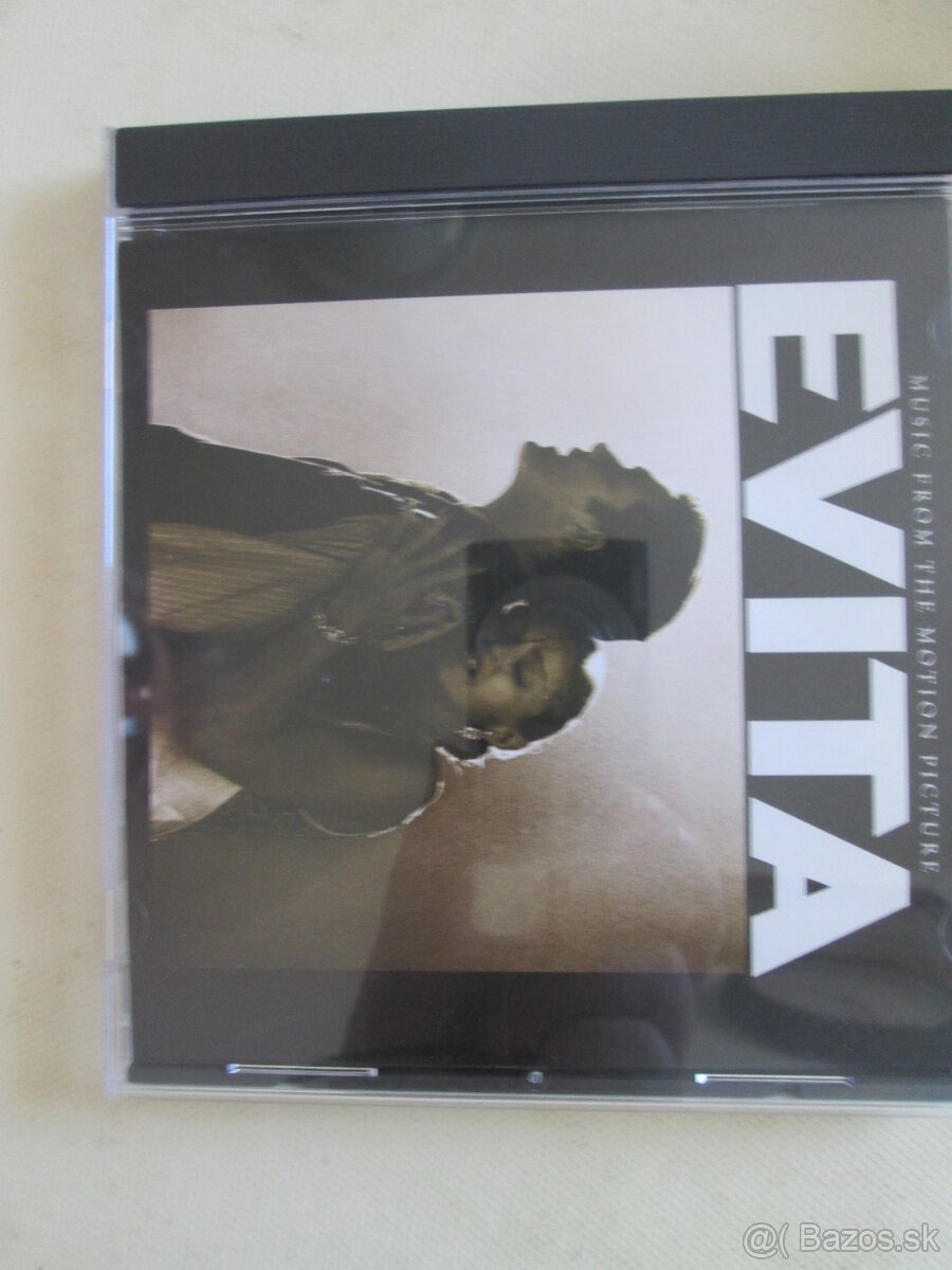 Soundtrack, Hudba k filmu na CD : Hriešny tanec, Evita.