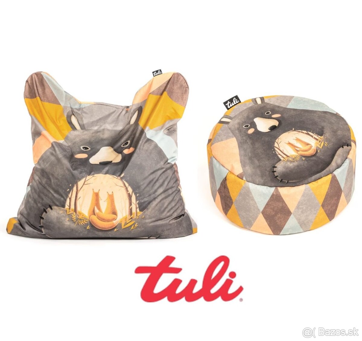 Tuli Sedací vak Smart + Puff - Love is in the bear