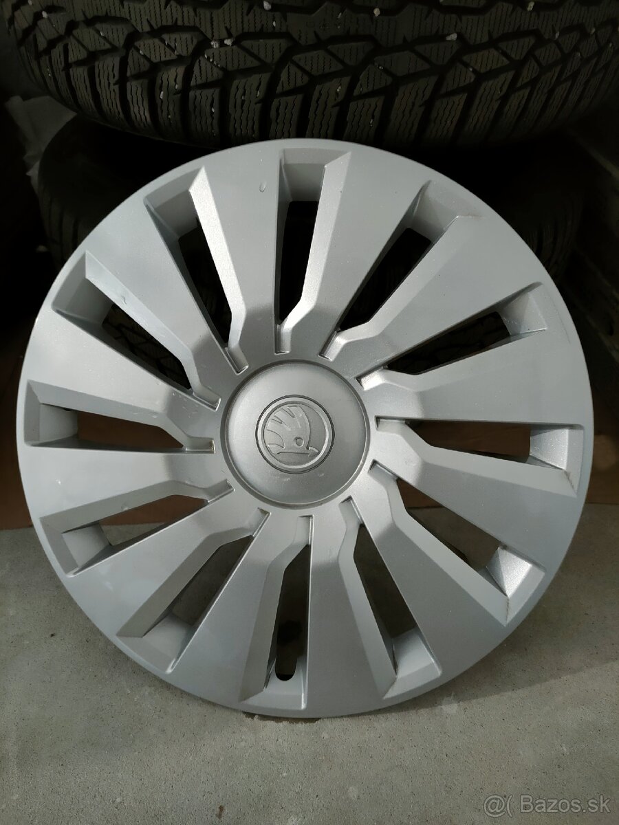 Originálne puklice škoda R16. Kryty kolies