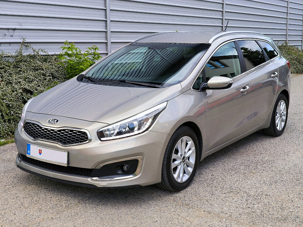 Kia Cee’d SW 1.6CRDi 2017 Gold 1.majiteľ (Možný odpočet DPH)
