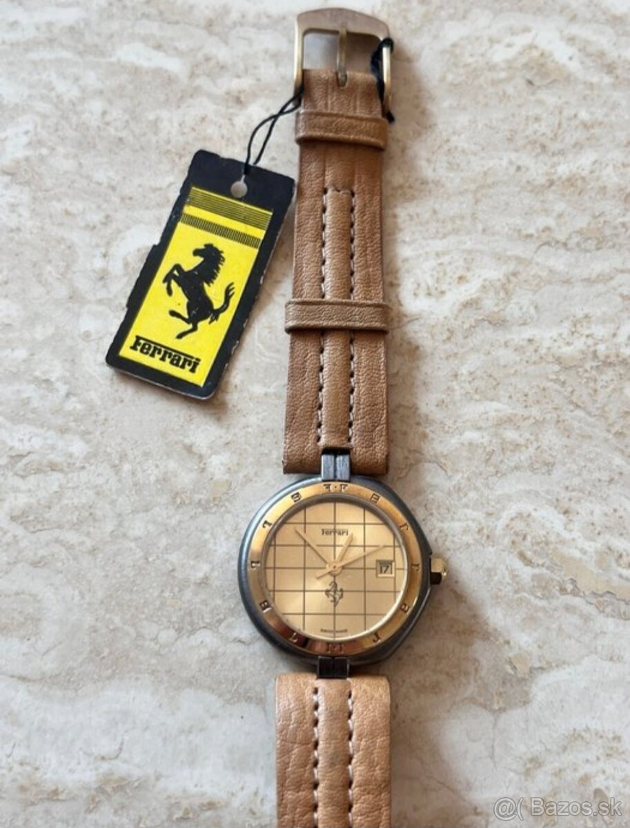 Ferrari by Cartier 1980s nové hodinky