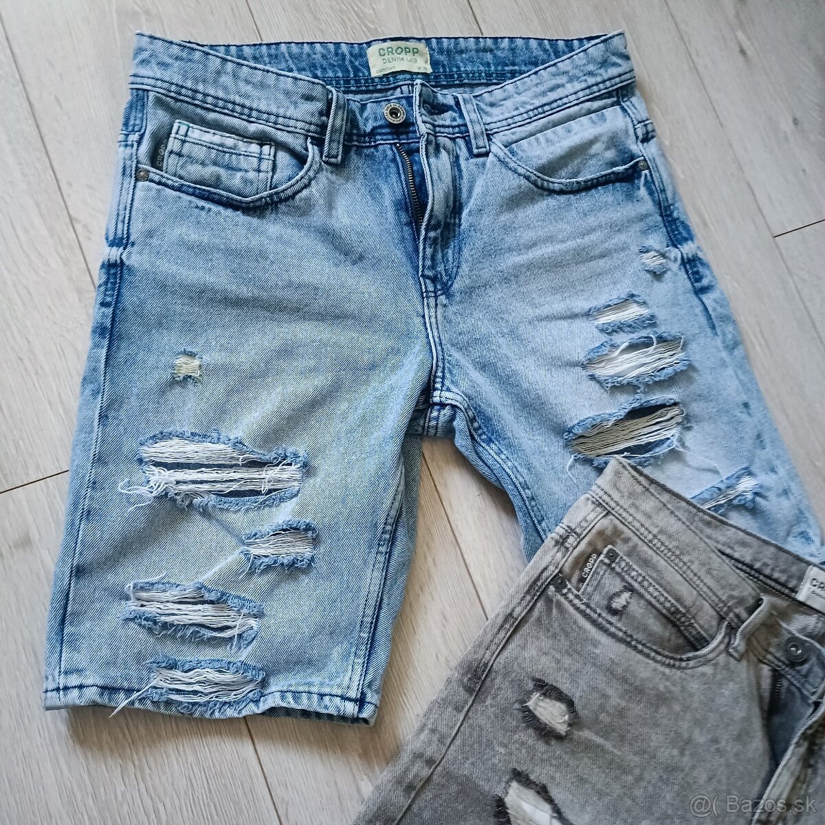Pánske riflové kraťasy cropp veľ.30